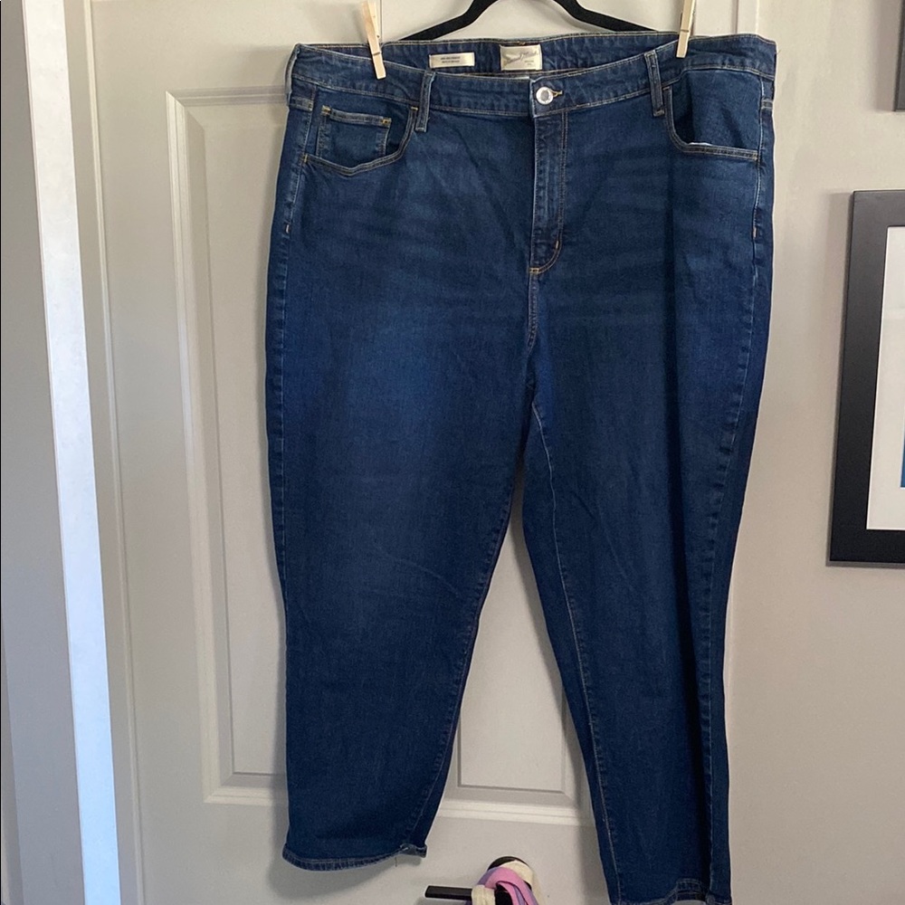 Universal Thread High Rise Straight Women's Blue Jeans
